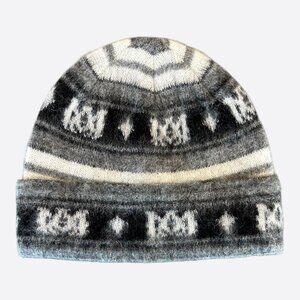 Amiri White & Multicolor MA Logo Skater Beanie